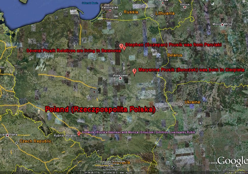 Google Earth Poland